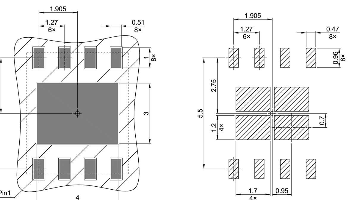 PG-WSON-8-800_Footprint Drawing