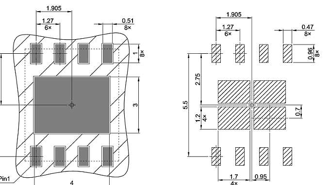 PG-WSON-8-800_Footprint Drawing