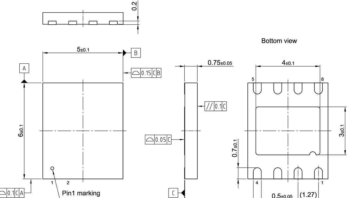 PG-WSON-8-800_Package Outline