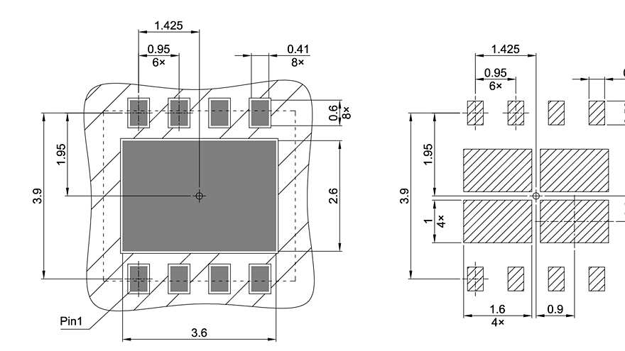 PG-WSON-8-801_Footprint Drawing