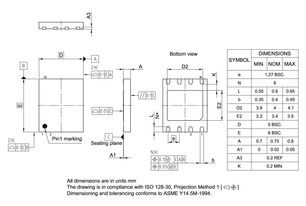 PG-WSON-8-802_Package Outline