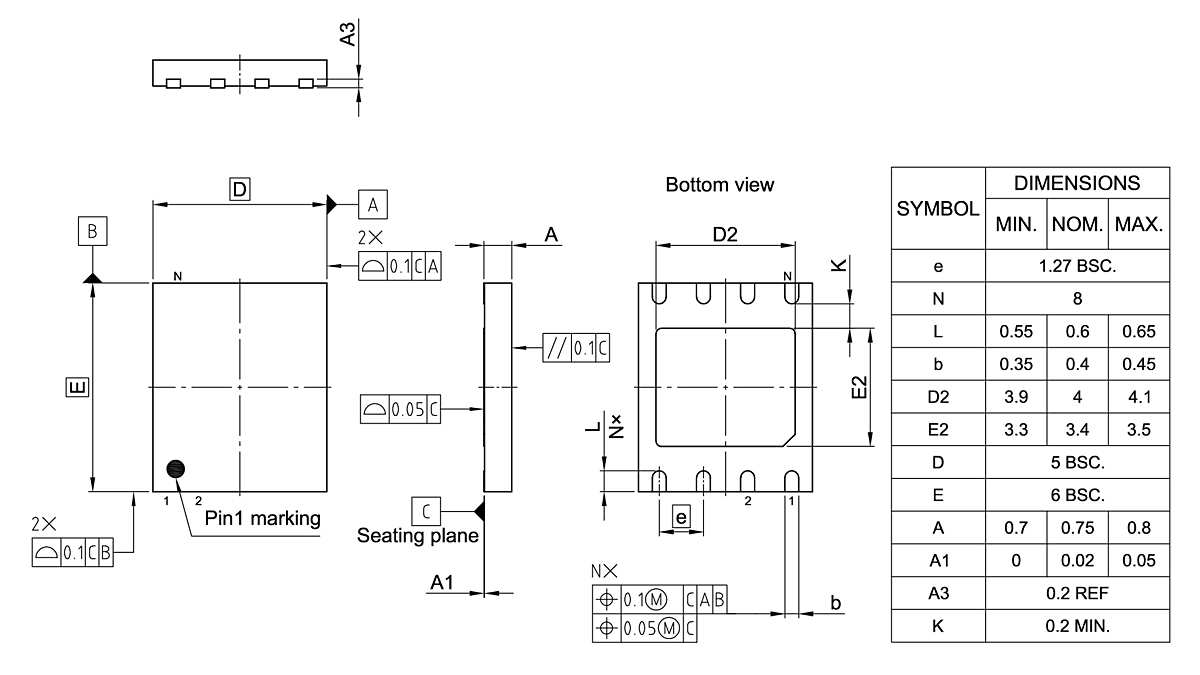 PG-WSON-8-802_Package Outline