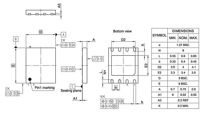 PG-WSON-8-802_Package Outline