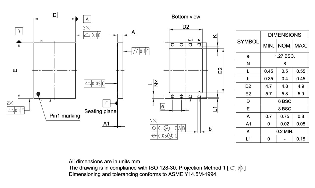 PG-WSON-8-803_Package Outline