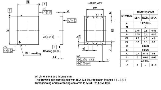 PG-WSON-8-803_Package Outline