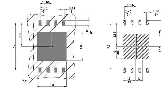PG-WSON-8-804_Footprint Drawing