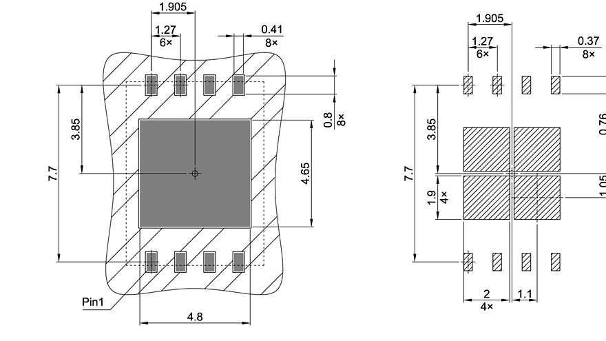PG-WSON-8-804_Footprint Drawing