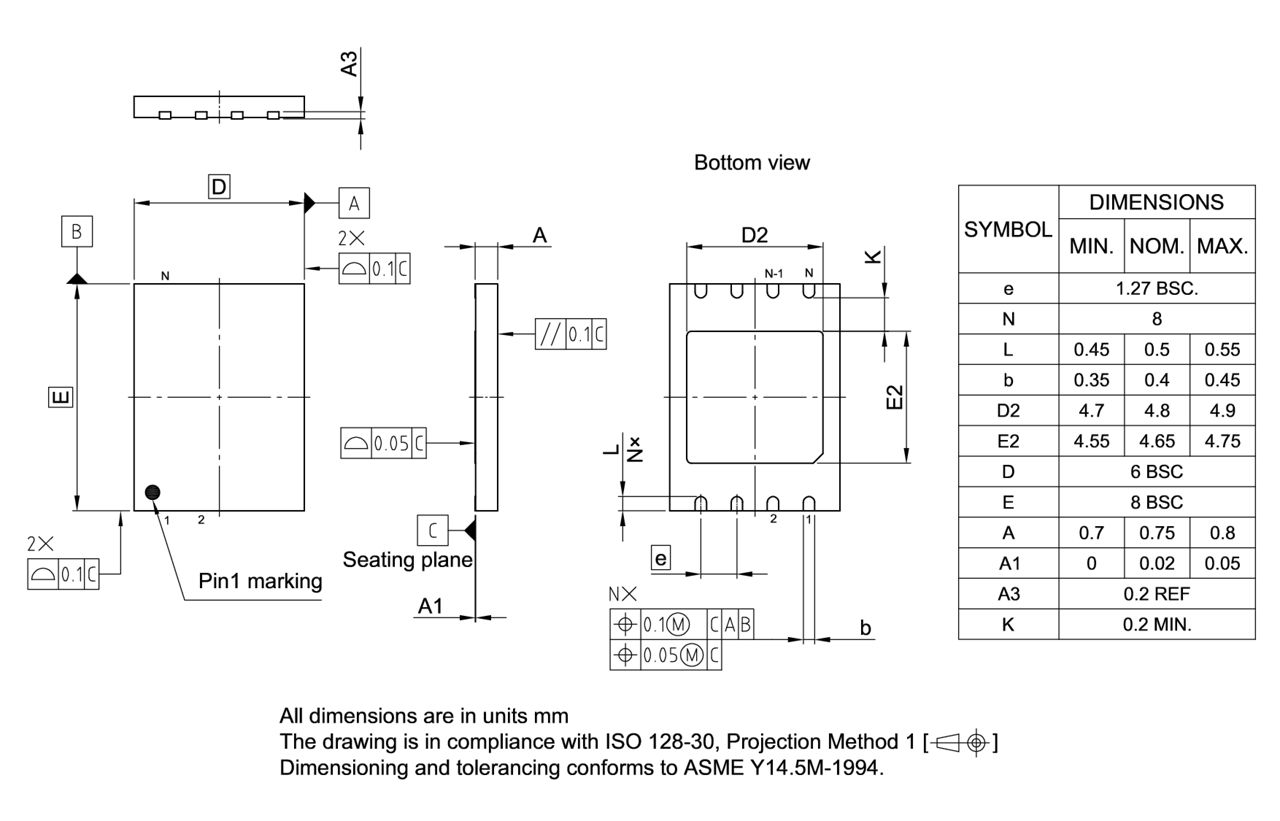 PG-WSON-8-804_Package Outline
