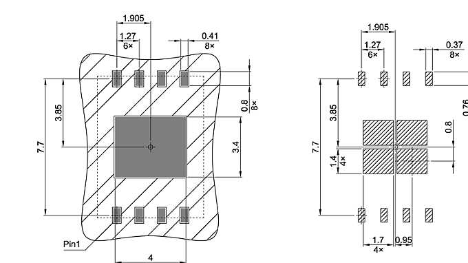 PG-WSON-8-805_Footprint Drawing