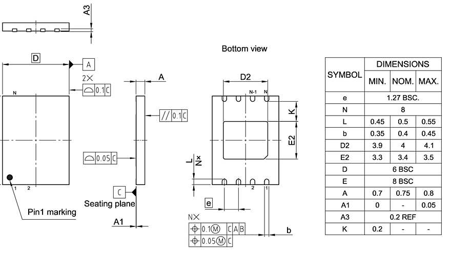 PG-WSON-8-805_Package Outline