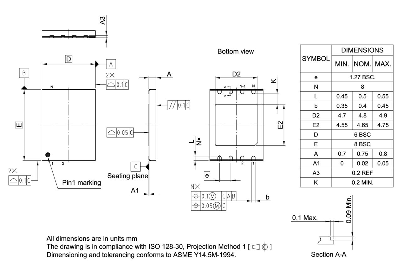 PG-WSON-8-806_Package Outline
