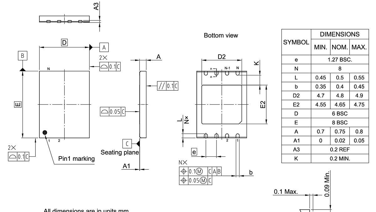 PG-WSON-8-806_Package Outline