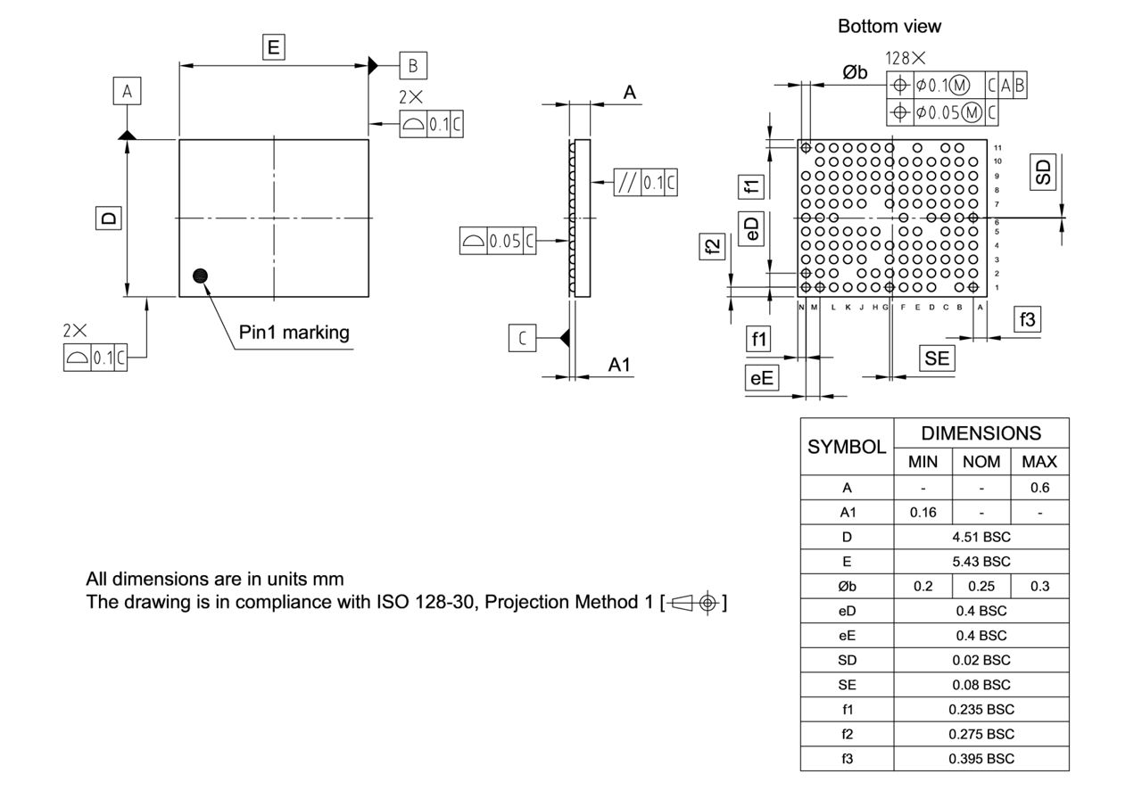 SG-UFWLB-128-800_Package Outline