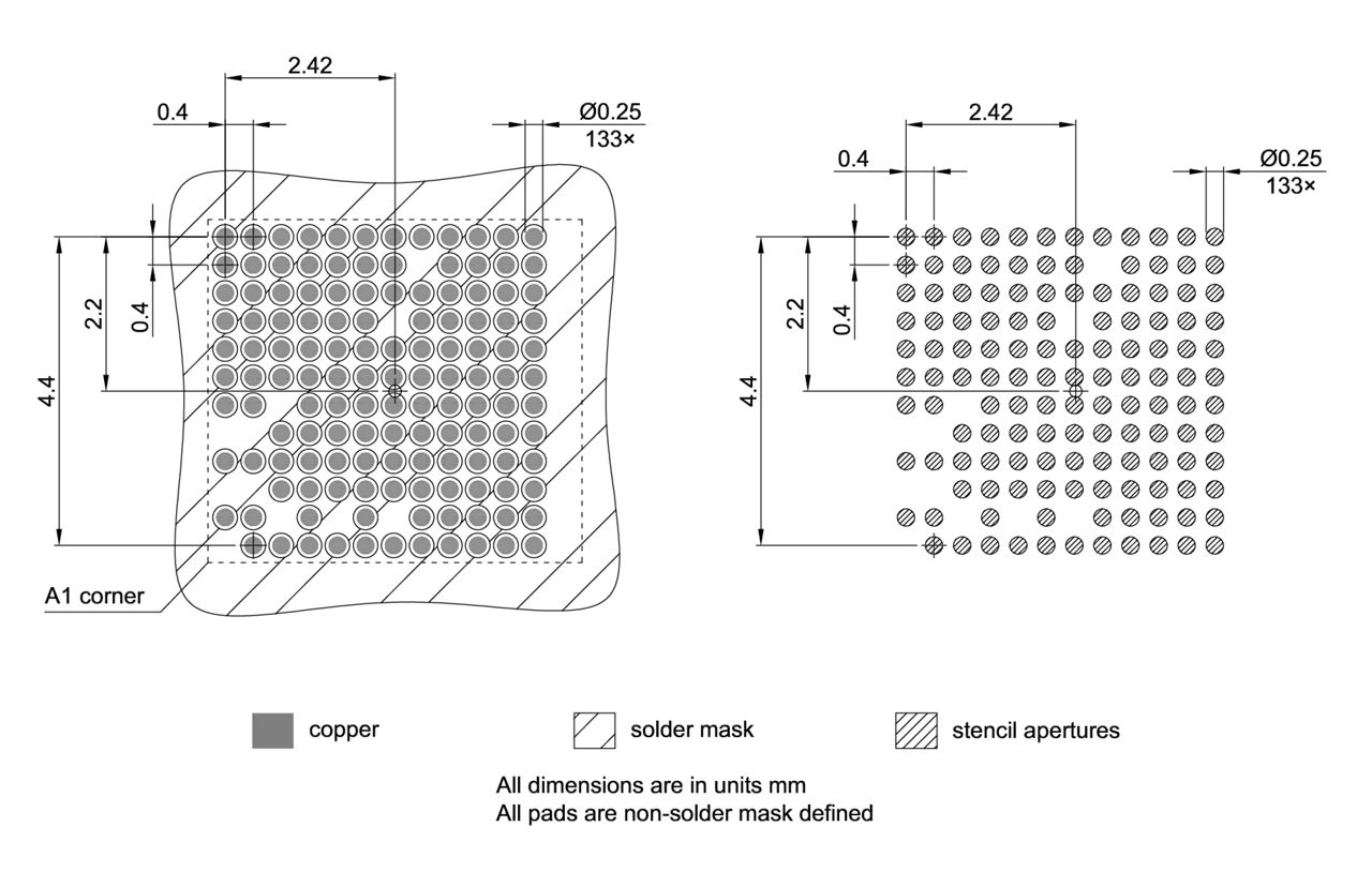 SG-UFWLB-133-800_Footprint Drawing