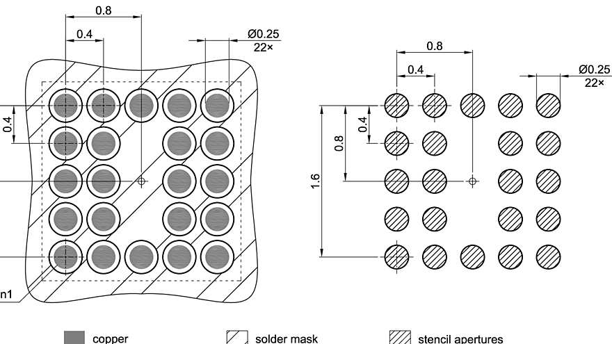 SG-UFWLB-22-1_Footprint Drawing