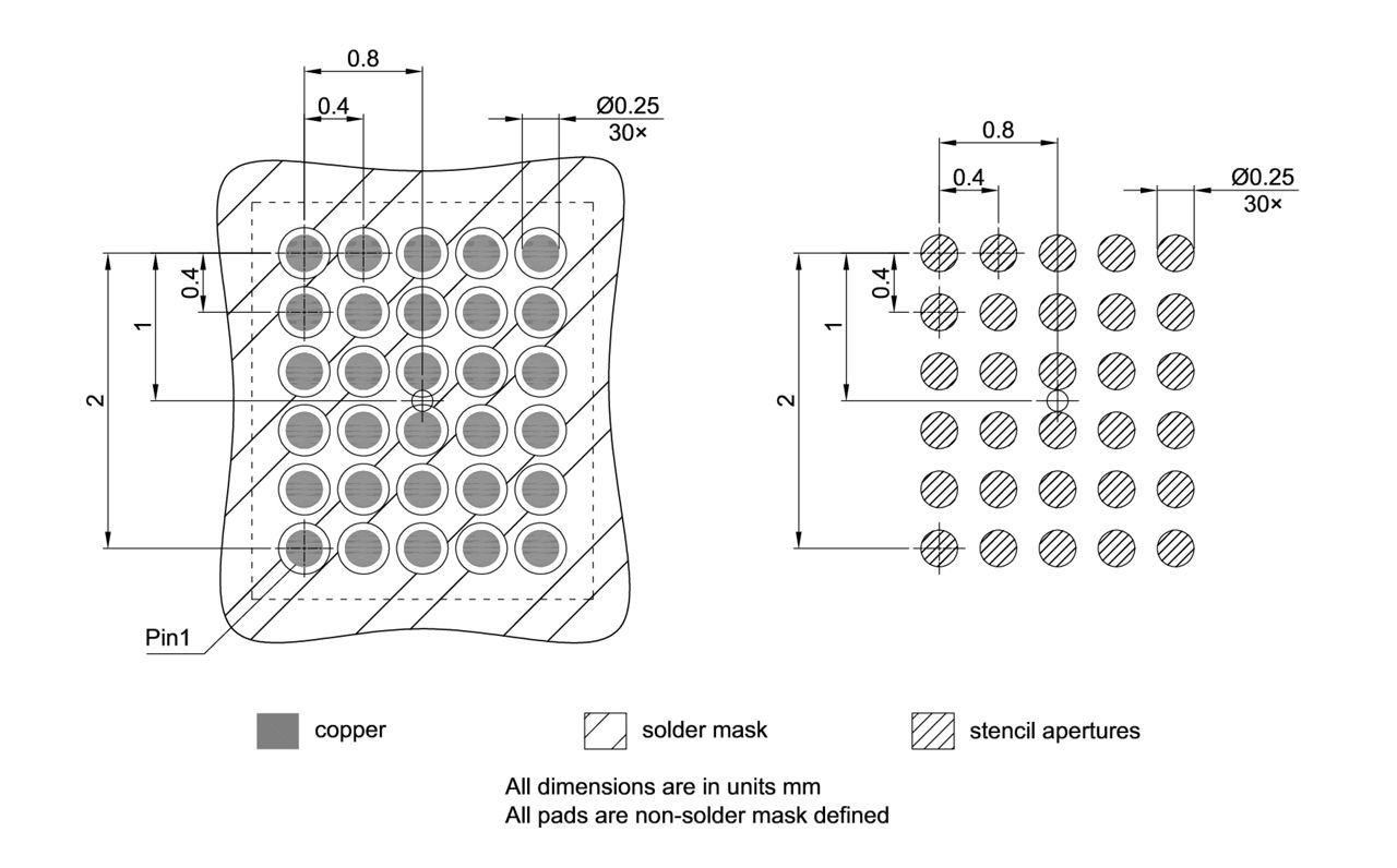 SG-UFWLB-30-801_Footprint Drawing
