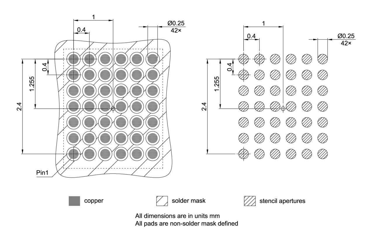 SG-UFWLB-42-801_Footprint Drawing