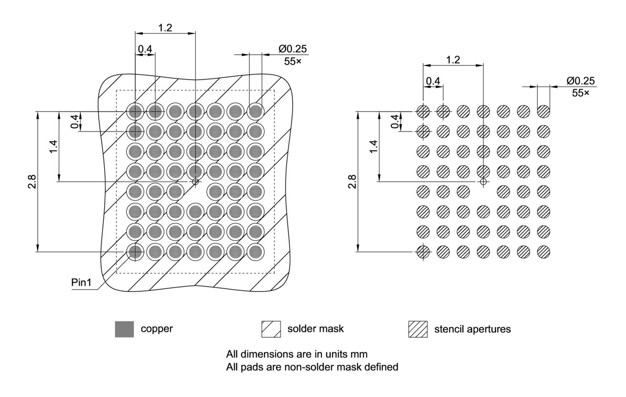 SG-UFWLB-55-800_Footprint Drawing