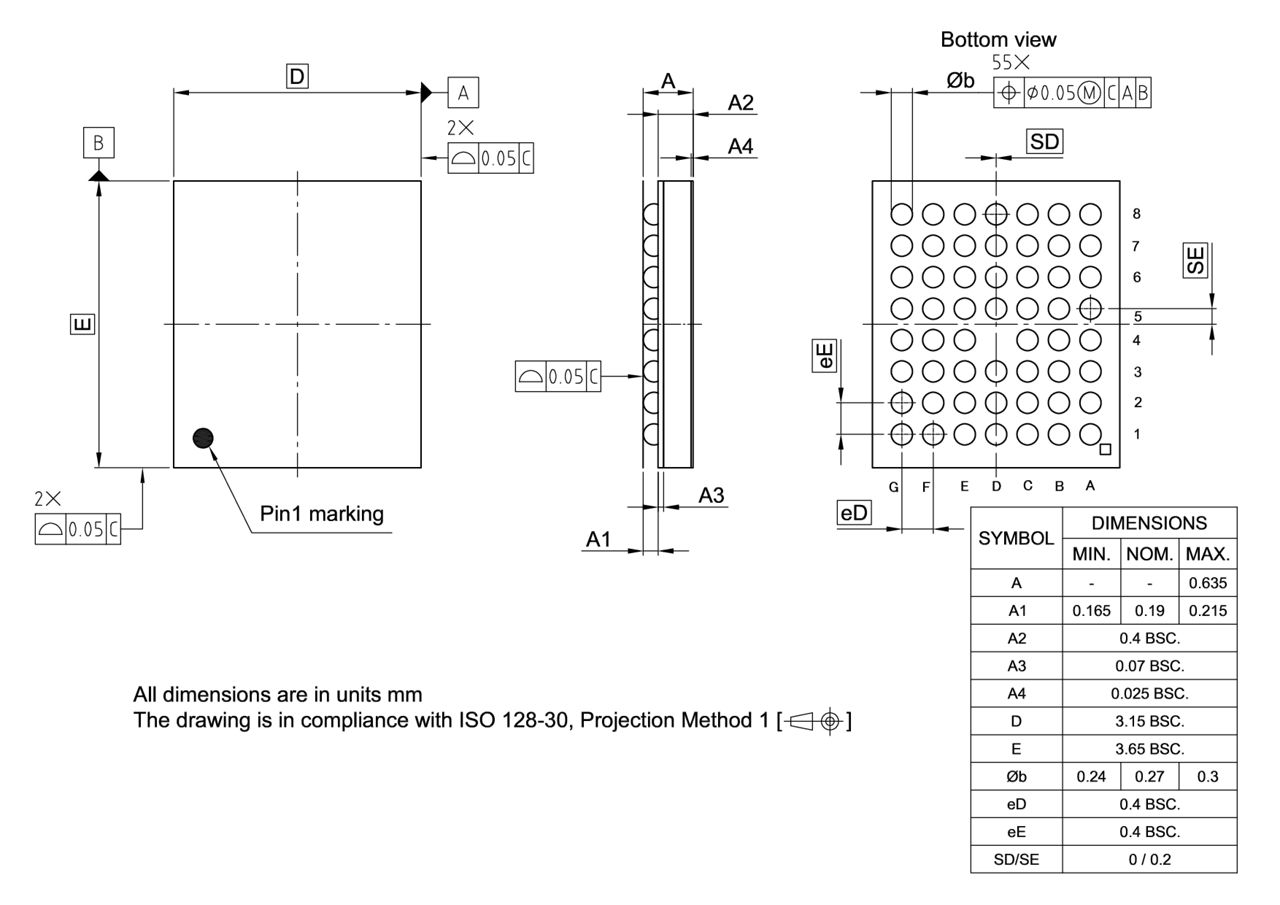SG-UFWLB-55-800_Package Outline