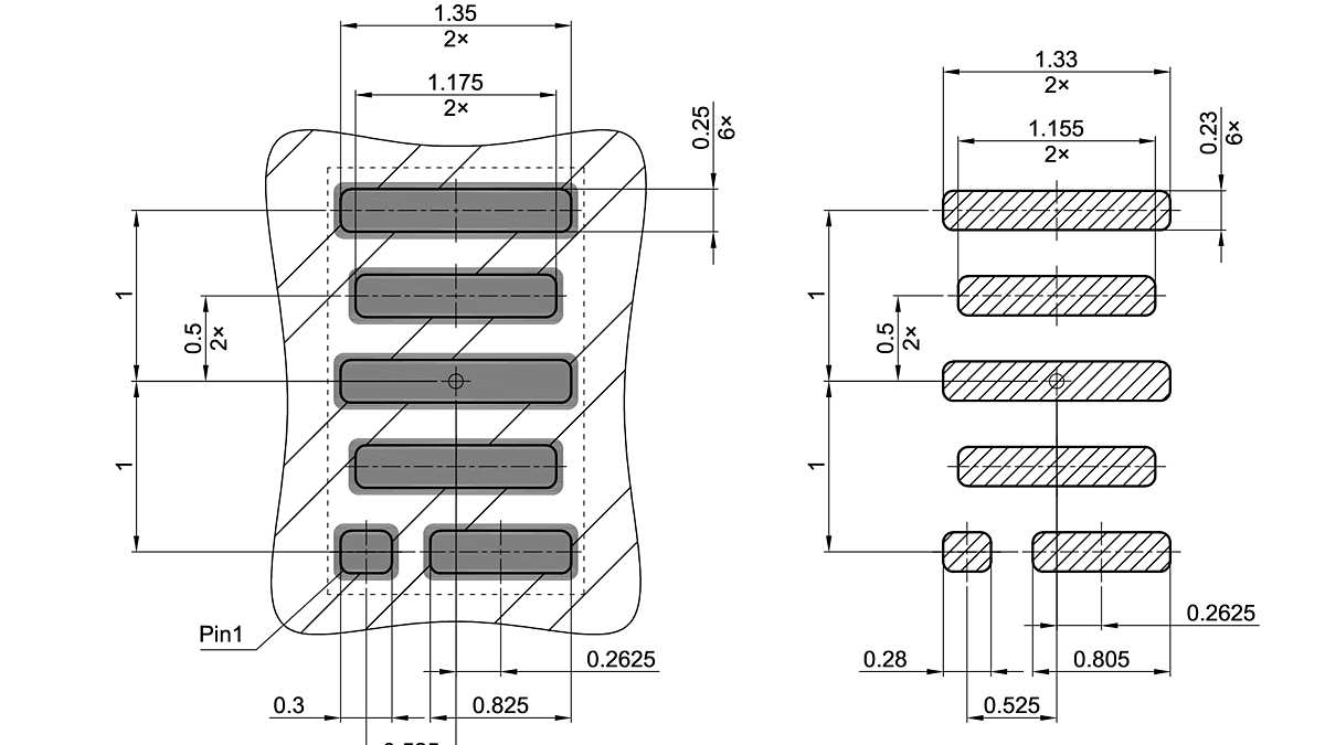 SG-UFWLL-6-1_Footprint Drawing