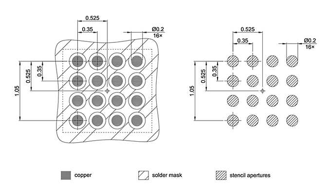 SG-XFWLB-16-801_Footprint Drawing