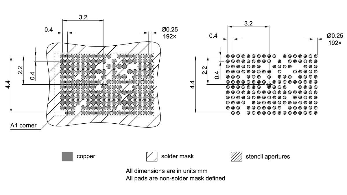 SG-XFWLB-192-800_Footprint Drawing