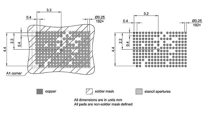 SG-XFWLB-192-800_Footprint Drawing