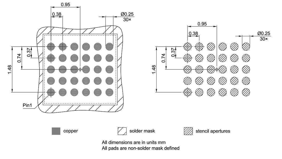 SG-XFWLB-30-800_Footprint Drawing