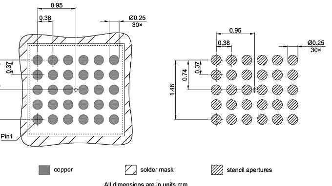 SG-XFWLB-30-800_Footprint Drawing
