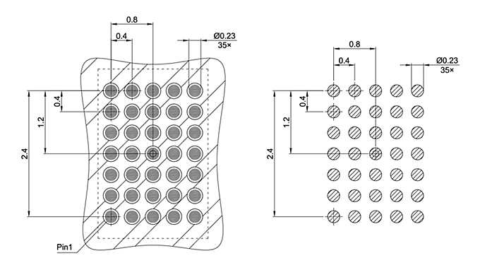 SG-XFWLB-35-800_Footprint Drawing