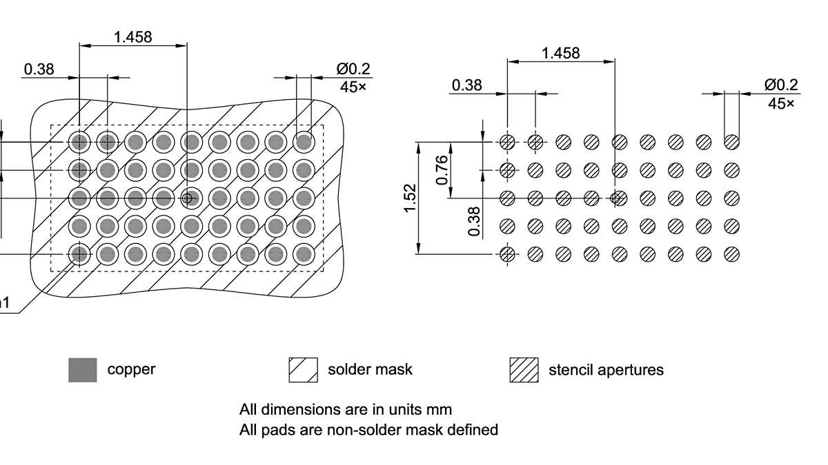 SG-XFWLB-45-800_Footprint Drawing