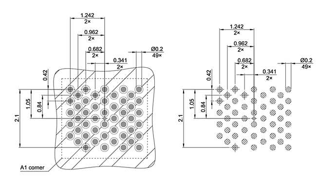 SG-XFWLB-49-800_Footprint Drawing