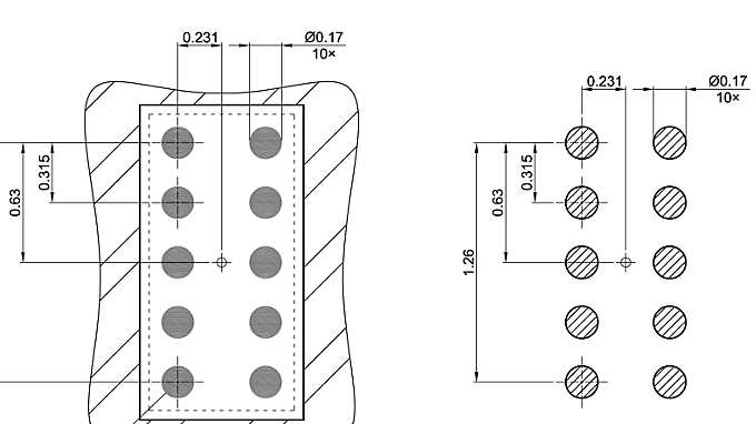 SG-XFWLP-10-1_Footprint Drawing