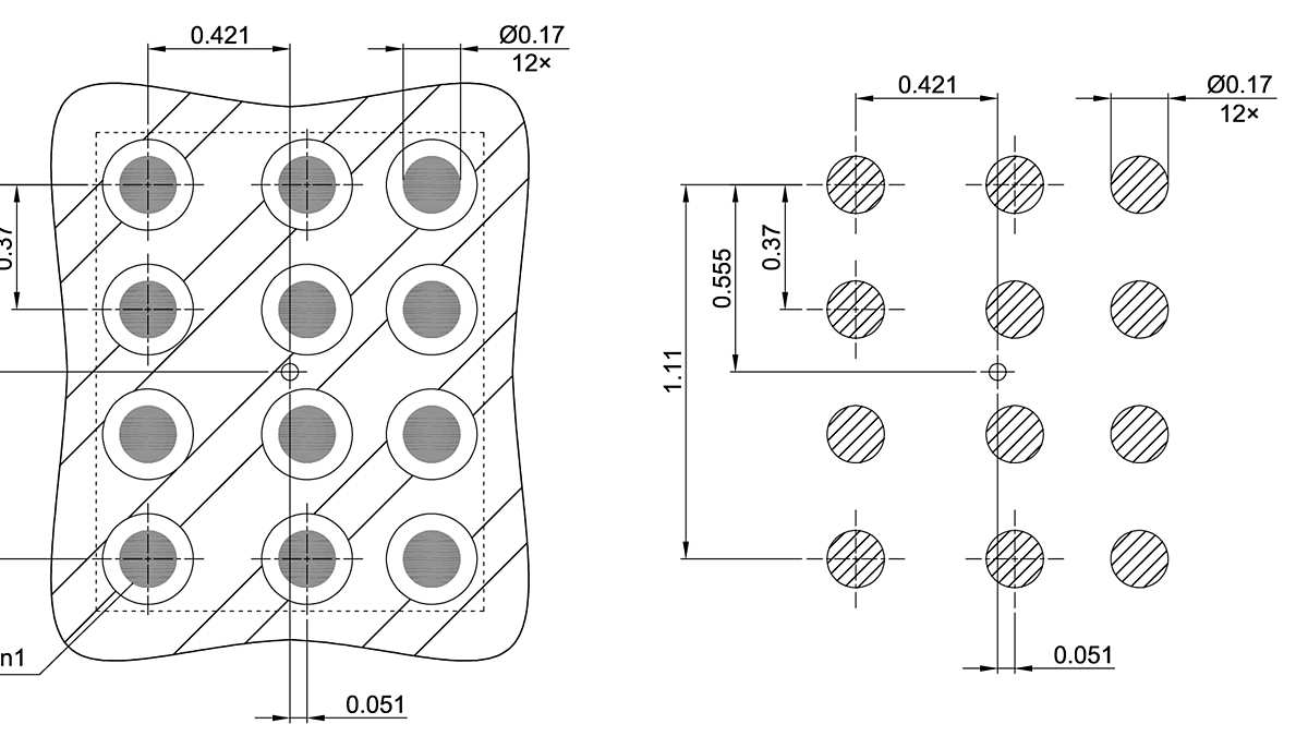 SG-XFWLP-12-1_Footprint Drawing