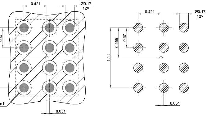SG-XFWLP-12-1_Footprint Drawing