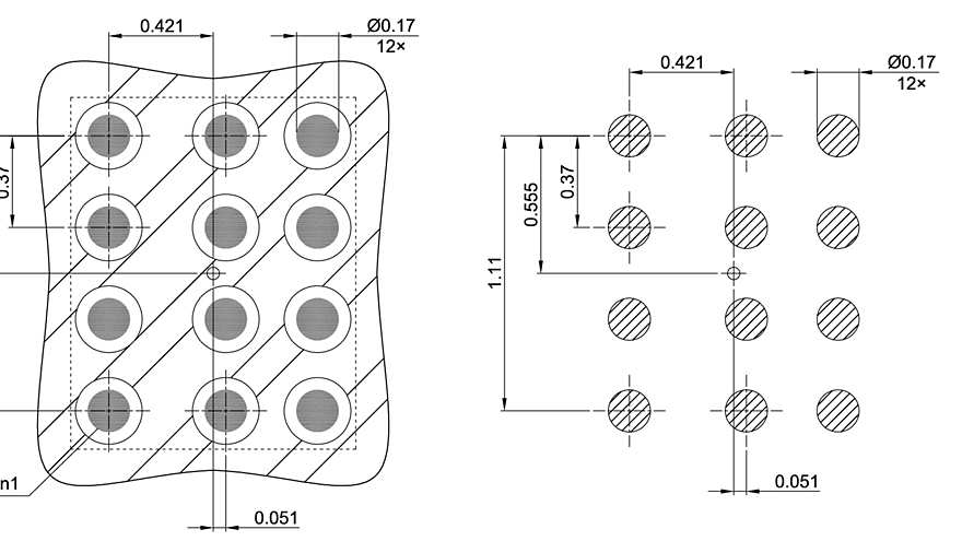 SG-XFWLP-12-1_Footprint Drawing