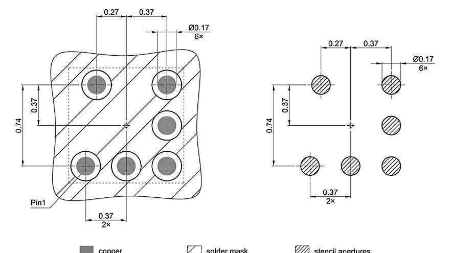 SG-XFWLP-6-2_Footprint Drawing