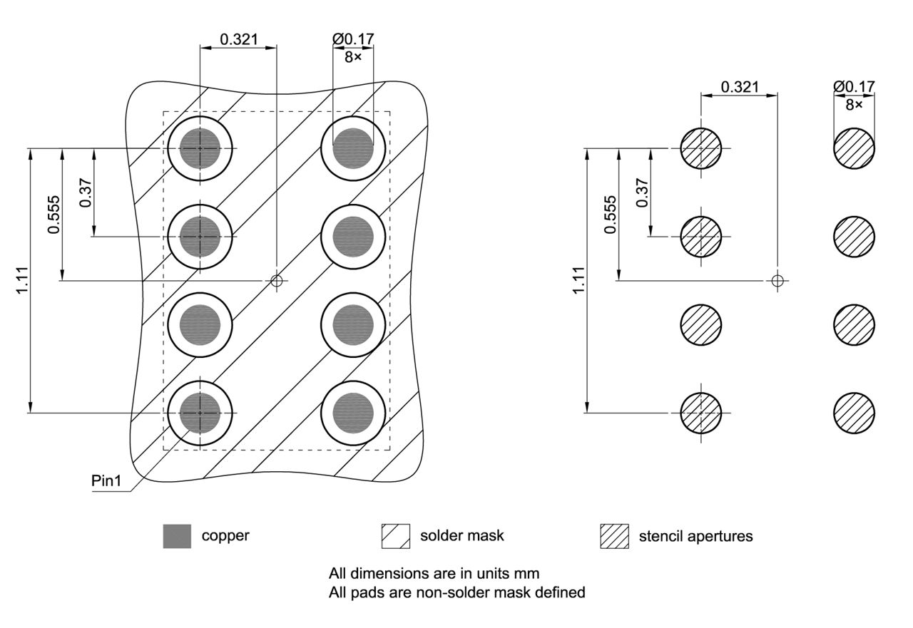 SG-XFWLP-8-1_Footprint Drawing