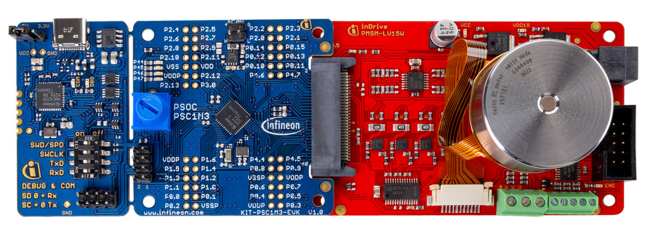 kit-psc1m3-evk-and-motor-control-card
