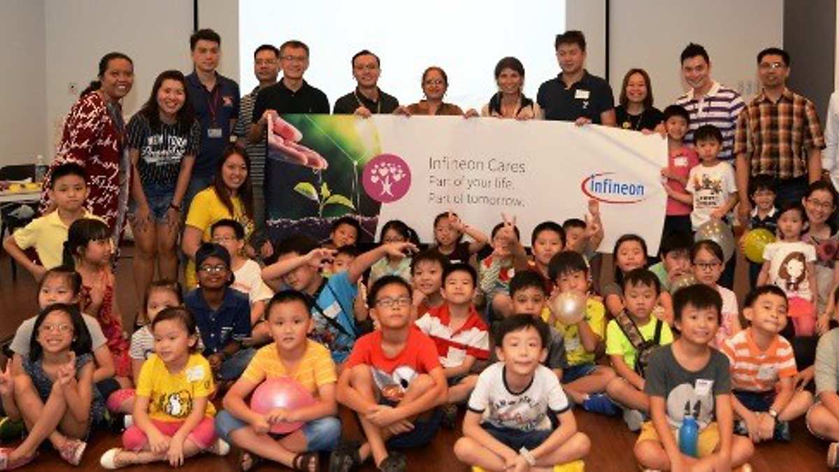 Children at an event