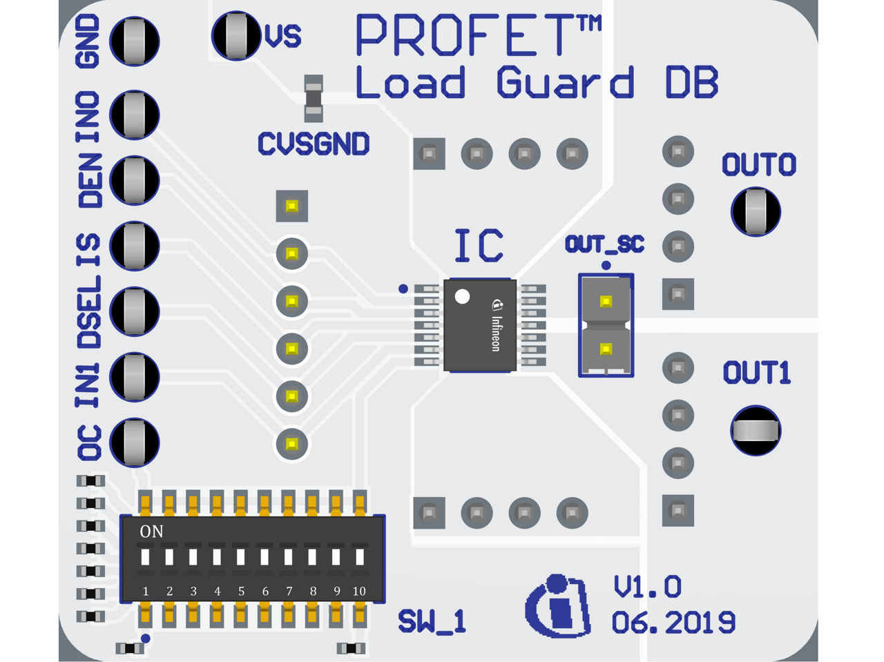 BTG7090-2EPL DAUGH BRD