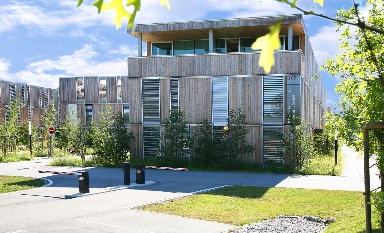 Infineon Technologies IT-Services GmbH in the Lakeside Park in Klagenfurt
