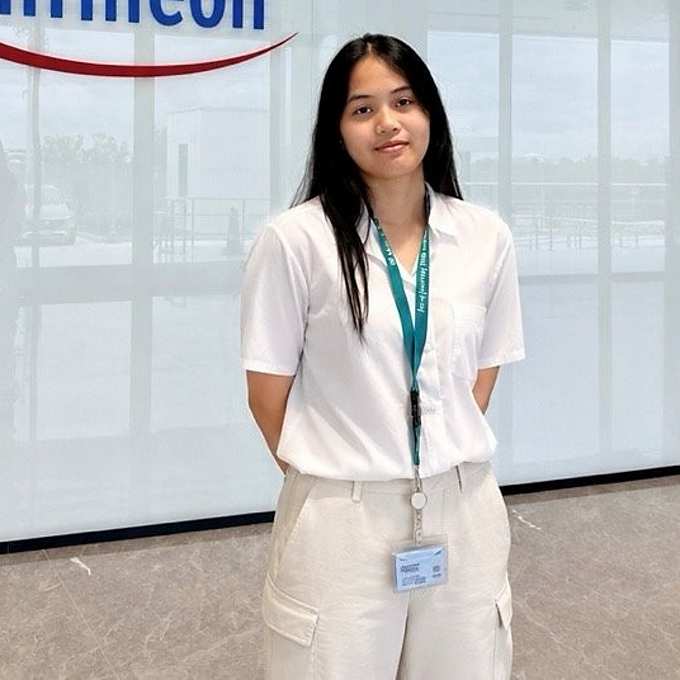 Marisa, Engineering intern in Asia-Pacific