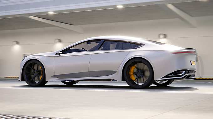 Modernes Auto