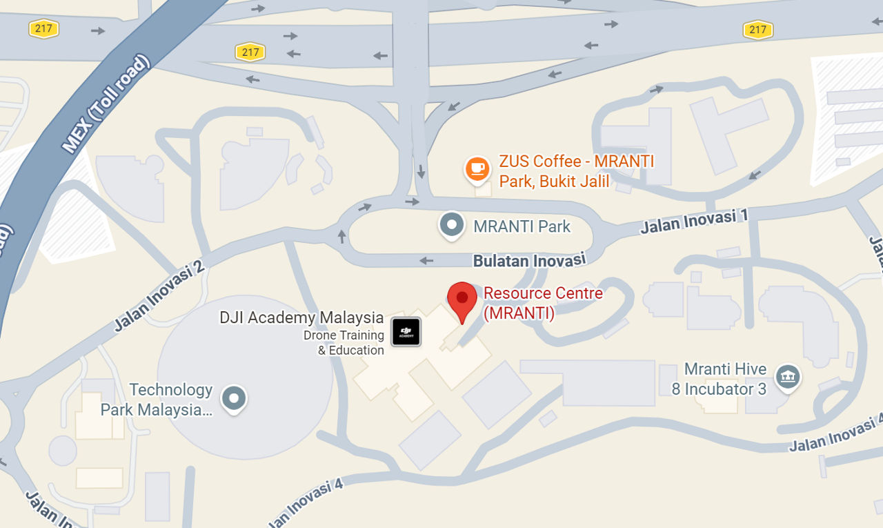 MRANTI map