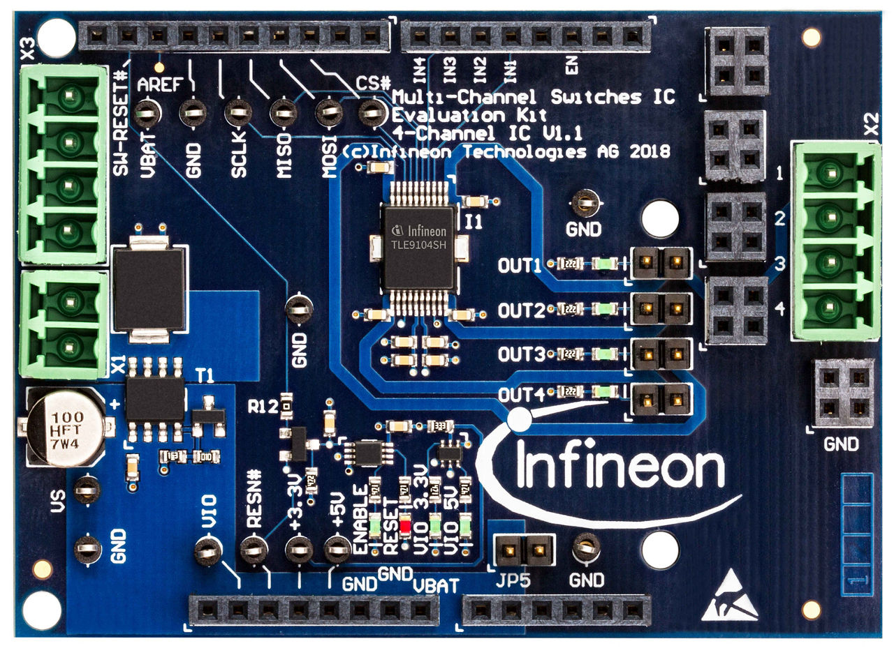 TLE9104SH_DEV_BOARD