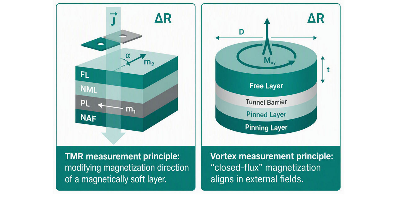 Key advantages of the Vortex TMR structure
