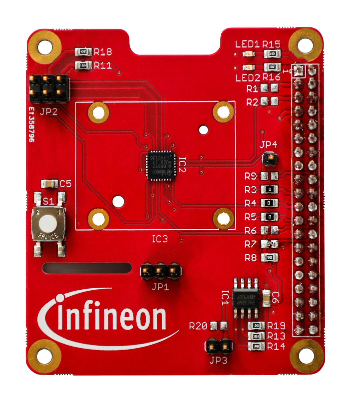OPTIGA TPM 9672 RPI EVAL