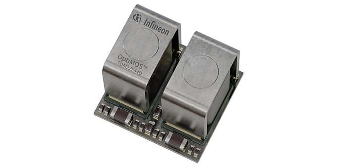 OptiMOS TDM2254xx dual-phase power module
