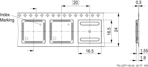 PG-LQFP-100-24,-25-TP